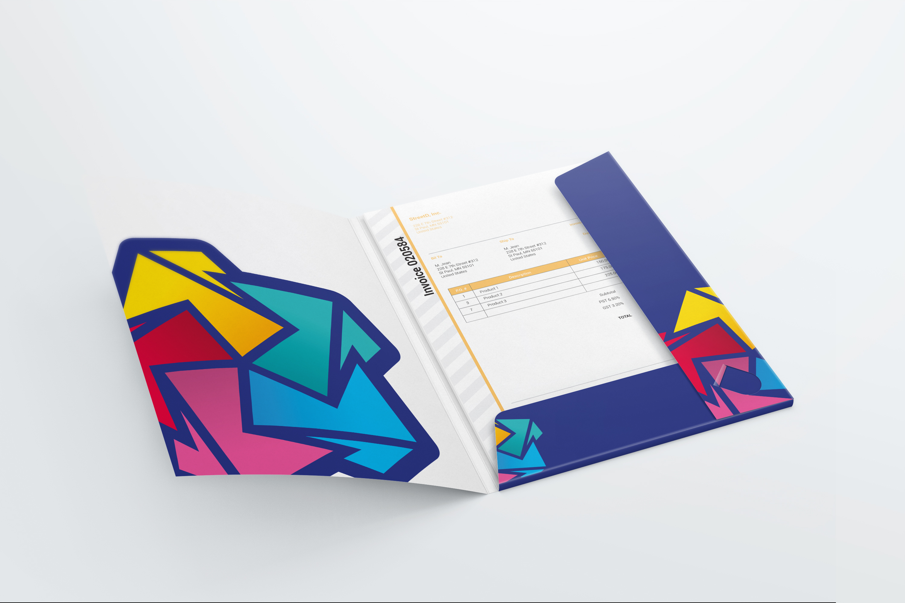 best presentation folder for graphic design